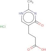 3-(2-Methyl-4-oxo-1,4-dihydropyrimidin-5-yl)propanoic acid hydrochloride