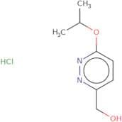 [6-(Propan-2-yloxy)pyridazin-3-yl]methanol hydrochloride