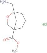Methyl 5-(aminomethyl)-6-oxabicyclo[3.2.1]octane-1-carboxylate hydrochloride