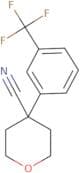 4-[3-(Trifluoromethyl)phenyl]oxane-4-carbonitrile