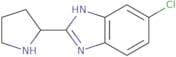 5-Chloro-2-(pyrrolidin-2-yl)-1H-1,3-benzodiazole