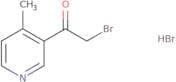2-Bromo-1-(4-methylpyridin-3-yl)ethan-1-one hydrobromide