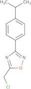5-(Chloromethyl)-3-[4-(propan-2-yl)phenyl]-1,2,4-oxadiazole
