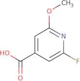 2-Fluoro-6-methoxypyridine-4-carboxylic acid