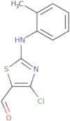 4-Chloro-2-[(2-methylphenyl)amino]-1,3-thiazole-5-carbaldehyde