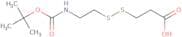 3-((2-(Boc-amino)ethyl)disulfanyl)propanoic acid