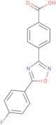 4-[5-(4-Fluorophenyl)-1,2,4-oxadiazol-3-yl]benzoic acid