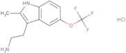 2-[2-Methyl-5-(trifluoromethoxy)-1H-indol-3-yl]ethan-1-amine hydrochloride