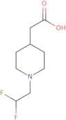 2-[1-(2,2-Difluoroethyl)piperidin-4-yl]acetic acid