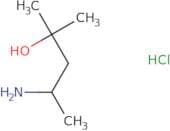 4-Amino-2-methylpentan-2-ol hydrochloride