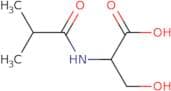 (2S)-3-Hydroxy-2-(2-methylpropanamido)propanoic acid