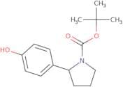 tert-Butyl 2-(4-hydroxyphenyl)pyrrolidine-1-carboxylate