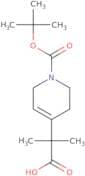 2-{1-[(tert-Butoxy)carbonyl]-1,2,3,6-tetrahydropyridin-4-yl}-2-methylpropanoic acid