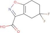 5,5-Difluoro-4,5,6,7-tetrahydro-1,2-benzoxazole-3-carboxylic acid