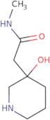 2-(3-Hydroxypiperidin-3-yl)-N-methylacetamide