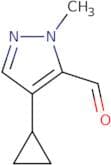 4-Cyclopropyl-1-methyl-1H-pyrazole-5-carbaldehyde