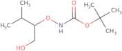 tert-Butyl N-[(1-hydroxy-3-methylbutan-2-yl)oxy]carbamate