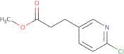 Methyl 3-(6-chloropyridin-3-yl)propanoate