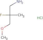 2-Fluoro-3-methoxy-2-methylpropan-1-amine hydrochloride