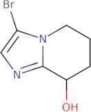3-Bromo-5H,6H,7H,8H-imidazo[1,2-a]pyridin-8-ol