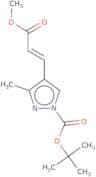 tert-Butyl 4-[(1E)-3-methoxy-3-oxoprop-1-en-1-yl]-3-methyl-1H-pyrazole-1-carboxylate