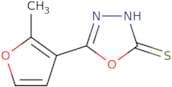 5-(2-Methylfuran-3-yl)-1,3,4-oxadiazole-2-thiol