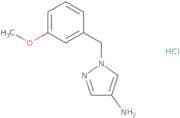 1-[(3-Methoxyphenyl)methyl]-1H-pyrazol-4-amine hydrochloride