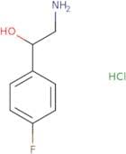 (1R)-2-Amino-1-(4-fluorophenyl)ethan-1-ol hydrochloride