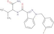N-[(1S)-1-(Aminocarbonyl)-2-methylpropyl]-1-[(3-fluorophenyl)methyl]-1H-indazole-3-carboxamide
