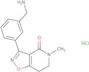 3-(3-Aminomethyl-phenyl)-5-methyl-6,7-dihydro-5H-isoxazolo[4,5-c]pyridin-4-one hydrochloride