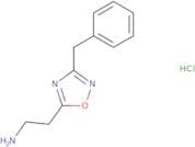 [2-(3-Benzyl-1,2,4-oxadiazol-5-yl)ethyl]amine hydrochloride