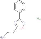 2-(3-Phenyl-[1,2,4]oxadiazol-5-yl)-ethylaminehydrochloride