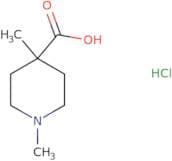 1,4-dimethylpiperidine-4-carboxylic acid hydrochloride