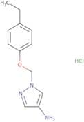 1-[(4-Ethylphenoxy)methyl]-1H-pyrazol-4-amine hydrochloride