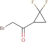 2-Bromo-1-(2,2-difluorocyclopropyl)ethan-1-one