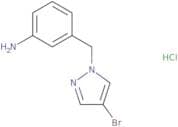 3-[(4-Bromo-1H-pyrazol-1-yl)methyl]aniline hydrochloride