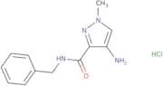 4-Amino-N-benzyl-1-methyl-1H-pyrazole-3-carboxamide hydrochloride