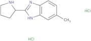 6-Methyl-2-(2-pyrrolidinyl)-1H-benzimidazole dihydrochloride