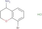 (4S)-8-Bromo-3,4-dihydro-2H-1-benzopyran-4-amine hydrochloride