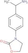 3-[4-(1-Aminoethyl)phenyl]-1,3-oxazolidin-2-one