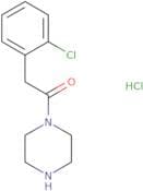 2-(2-Chlorophenyl)-1-(piperazin-1-yl)ethan-1-one hydrochloride