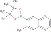 6-Methyl-7-(tetramethyl-1,3,2-dioxaborolan-2-yl)quinoxaline