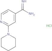 2-(Piperidin-1-yl)pyridine-4-carboximidamide hydrochloride
