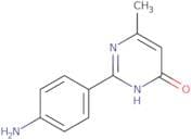 2-(4-Aminophenyl)-6-methyl-3,4-dihydropyrimidin-4-one