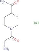 1-(2-Aminoacetyl)piperidine-4-carboxamide hydrochloride