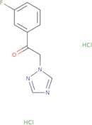1-(3-Fluorophenyl)-2-(1H-1,2,4-triazol-1-yl)ethan-1-one dihydrochloride