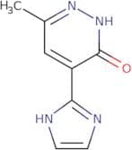4-(1H-Imidazol-2-yl)-6-methyl-2,3-dihydropyridazin-3-one