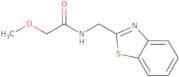 N-(Benzo[D]thiazol-2-ylmethyl)-2-methoxyacetamide