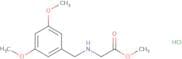 Methyl 2-{[(3,5-dimethoxyphenyl)methyl]amino}acetate hydrochloride