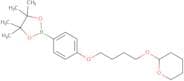 4,4,5,5-Tetramethyl-2-(4-(4-((tetrahydro-2H-pyran-2-yl)oxy)butoxy)-phenyl)-1,3,2-dioxaborolane